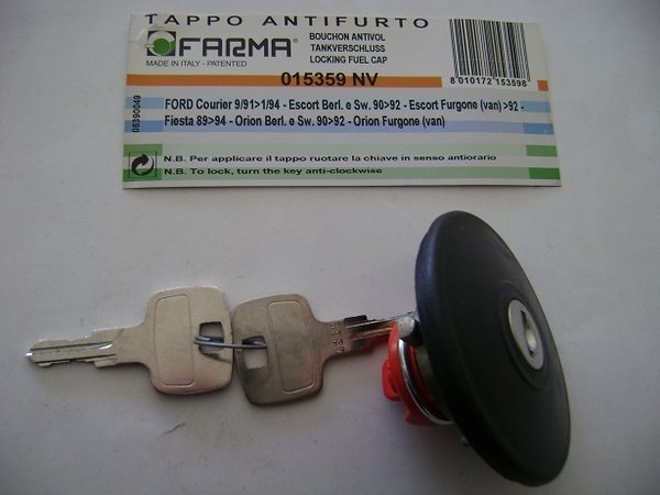 TAPON COMBUSTIBLE CON LLAVE FORD ESCORT -FIESTA