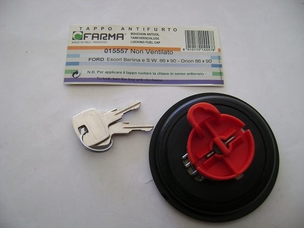 TAPON COMBUSTIBLE CON LLAVE FORD ESCORT -ORION 1986 A 1990